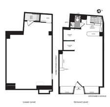 1 Christopher St, New York, NY à louer Plan d’étage– Image 1 sur 1