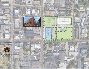 Auburnbank Building, Auburn, AL à louer Plan de site– Image 2 sur 2