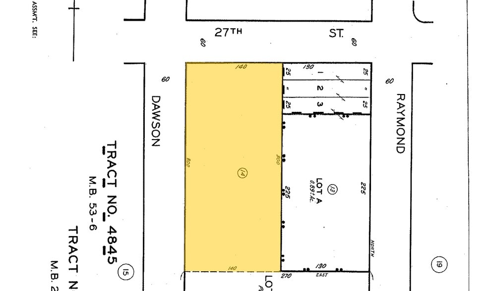 2674-2698 Dawson Ave, Signal Hill, CA à louer - Plan cadastral – Image 3 sur 5