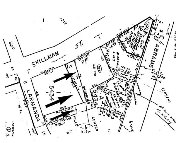 6400 Skillman St, Dallas, TX à louer - Plan cadastral – Image 2 sur 18
