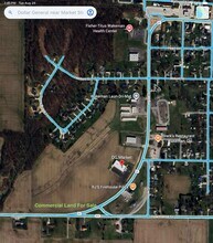 US SR 20 HWY (Hyde Street), Wakeman, OH - Vue aérienne vue de carte