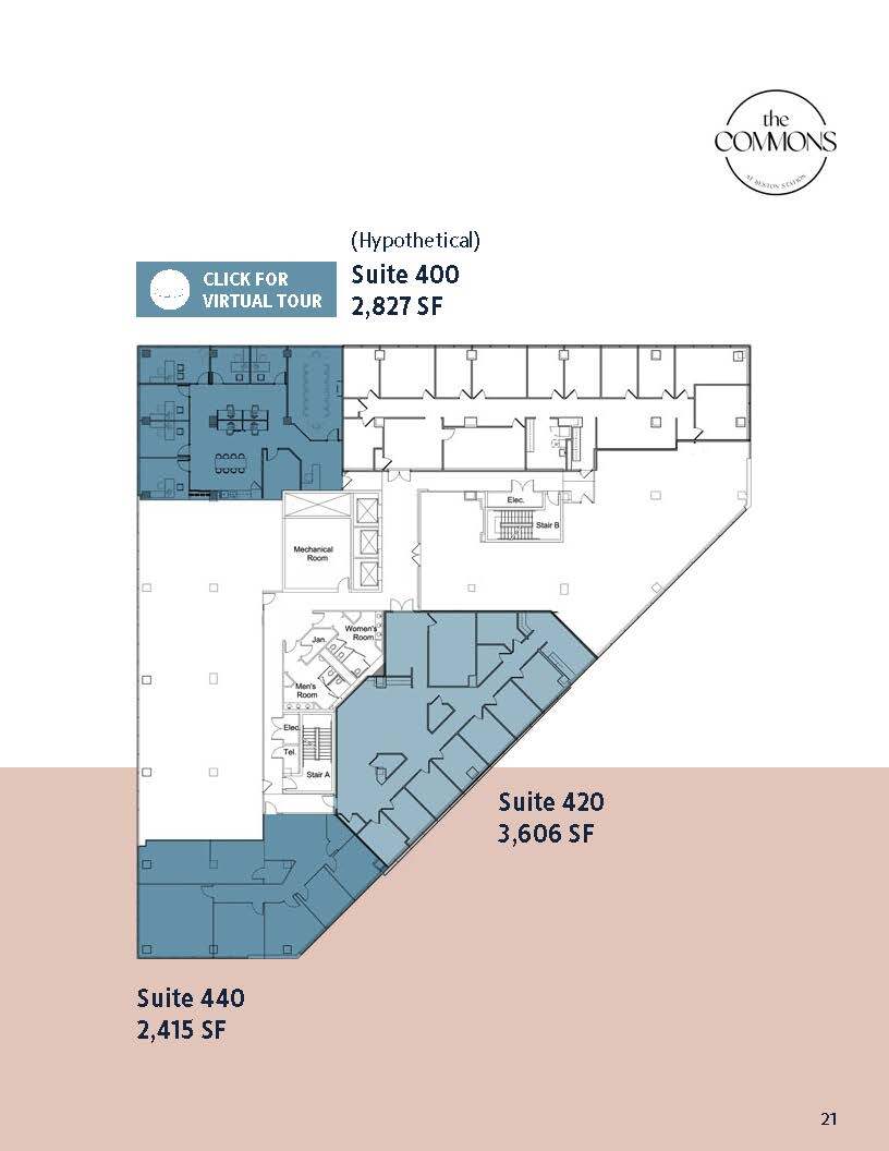 1900 Campus Commons Dr, Reston, VA à louer Plan d’étage– Image 1 sur 1