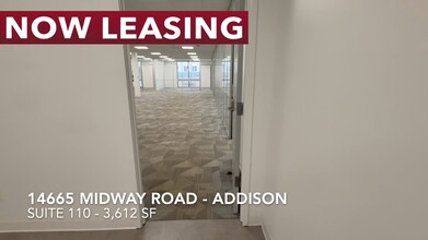 14665 Midway Rd, Addison, TX à louer - Vidéo sur l’annonce professionnelle