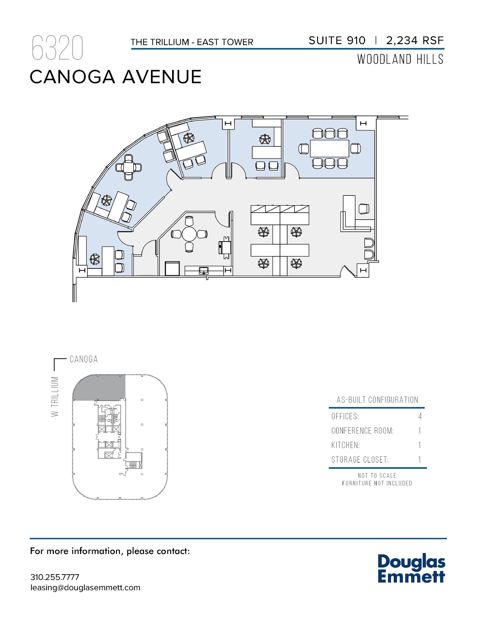 6300 Canoga Ave, Woodland Hills, CA à louer Plan d’étage– Image 1 sur 1