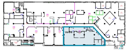 100 Broadview Ave, Toronto, ON à louer Plan d’étage– Image 1 sur 1