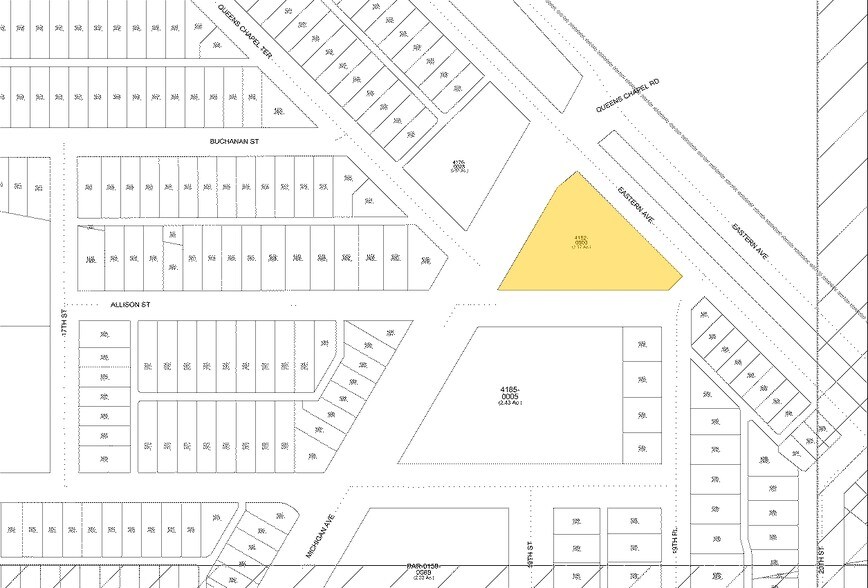 1901 Michigan Ave NE, Washington, DC à louer - Plan cadastral – Image 2 sur 15