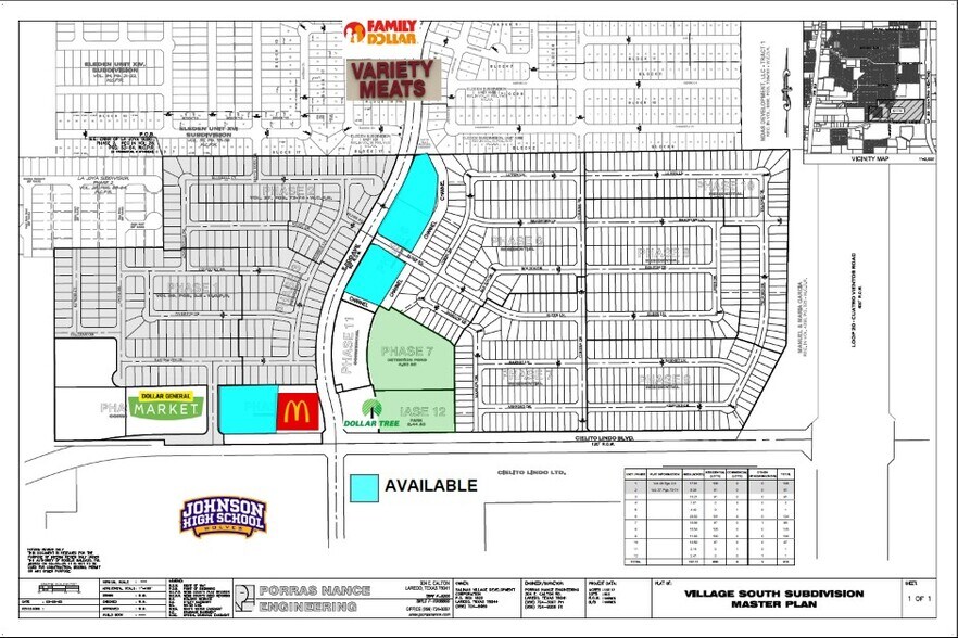 5601 Cielito Lindo Blvd, Laredo, TX à vendre - Plan cadastral – Image 2 sur 5