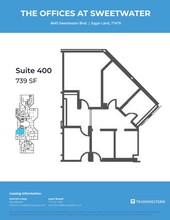 4675 Sweetwater Blvd, Sugar Land, TX à louer Plan d’étage– Image 1 sur 1