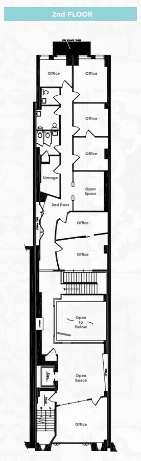 729 15th St NW, Washington, DC 20005 - Lot 200 -  - Plan d’étage - Image 1 of 1