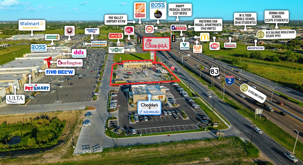 1606 IH 2, Donna, TX à vendre - Photo de l’immeuble – Image 3 sur 5