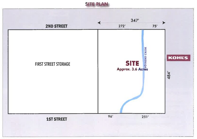 E 1st St, Beaumont, CA à vendre - Plan de site – Image 3 sur 5