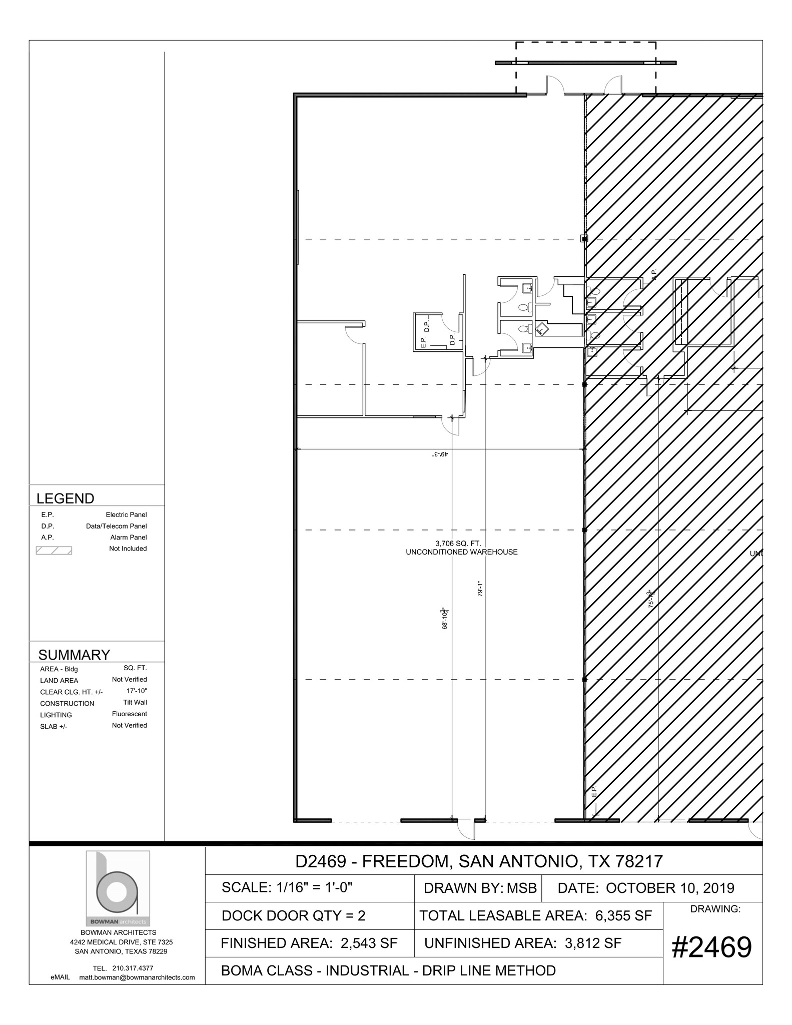 9929 Broadway St, San Antonio, TX à louer Plan de site– Image 1 sur 1