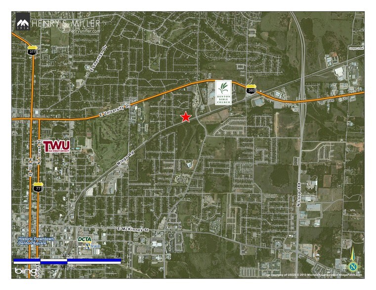 Mingo Rd, Denton, TX à vendre - Aérien – Image 2 sur 8