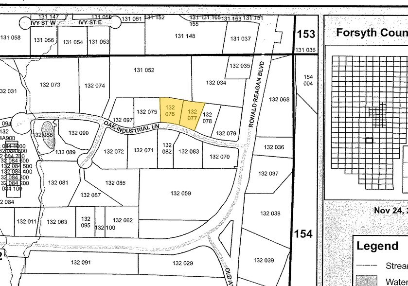1280 Oak Industrial Ln, Cumming, GA à vendre - Plan cadastral – Image 3 sur 7