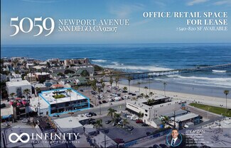 Plus de détails pour 5059 Newport Ave, San Diego, CA - Bureau à louer