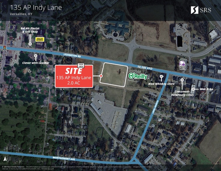 135 AP Indy ln, Versailles, KY à vendre - Aérien – Image 2 sur 2
