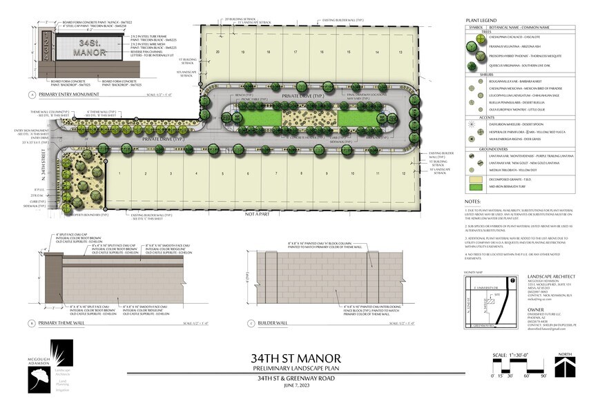 32nd Street & Greenway Road, Phoenix, AZ à vendre - Plan de site – Image 2 sur 2