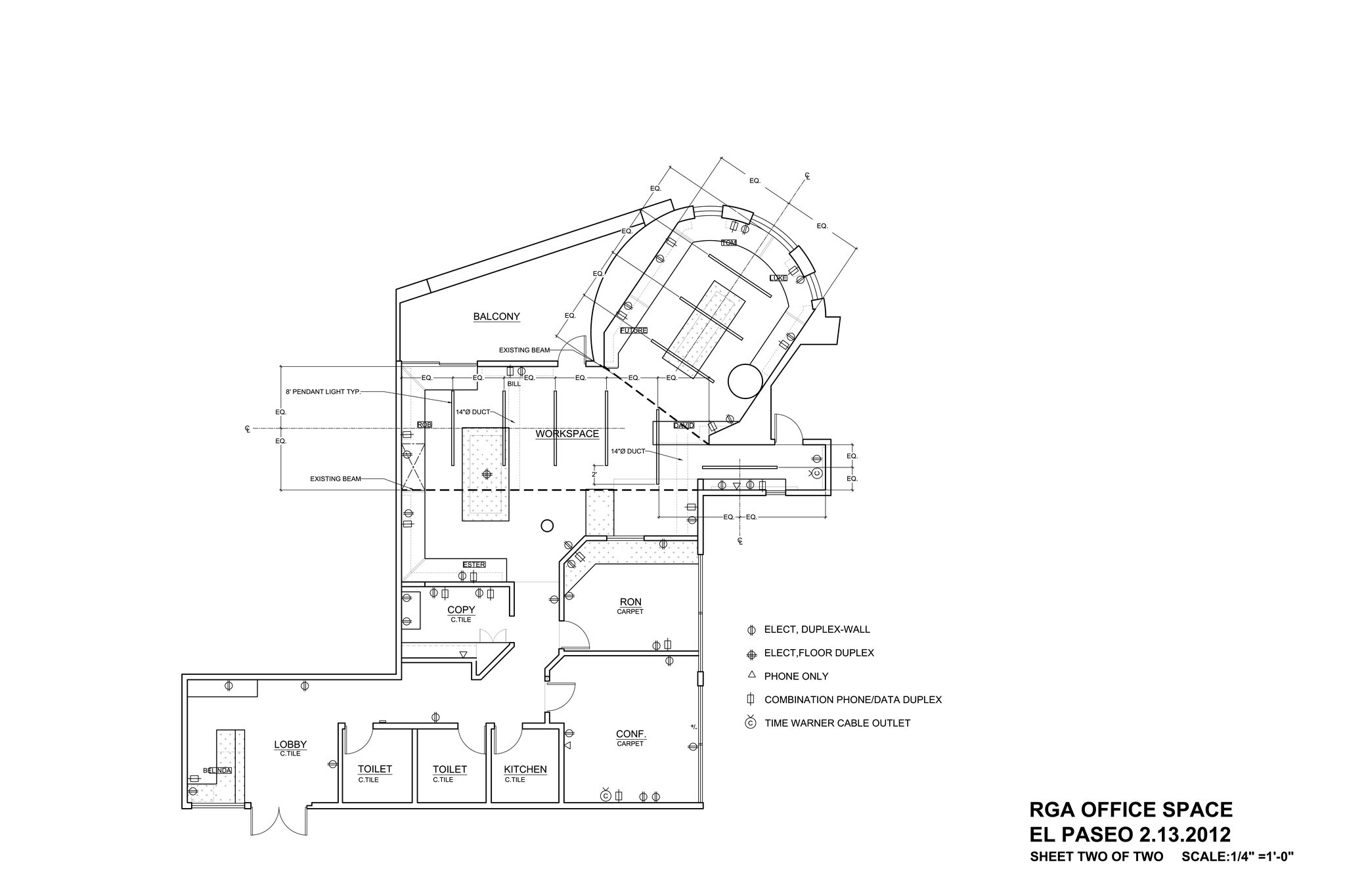 73061-73061 El Paseo Dr, Palm Desert, CA à louer Plan de site– Image 1 sur 17