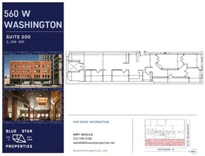 560-564 W Washington Blvd, Chicago, IL à louer Plan d’étage– Image 1 sur 8