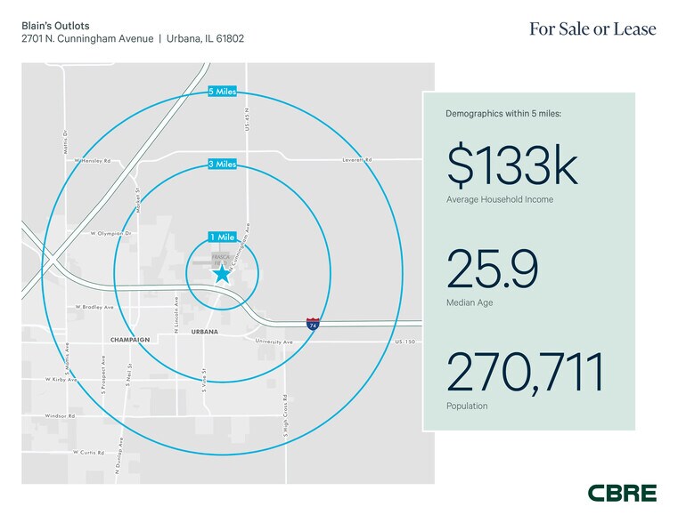 NWC Cunningham Ave, Urbana, IL à louer - Photo de l’immeuble – Image 2 sur 4