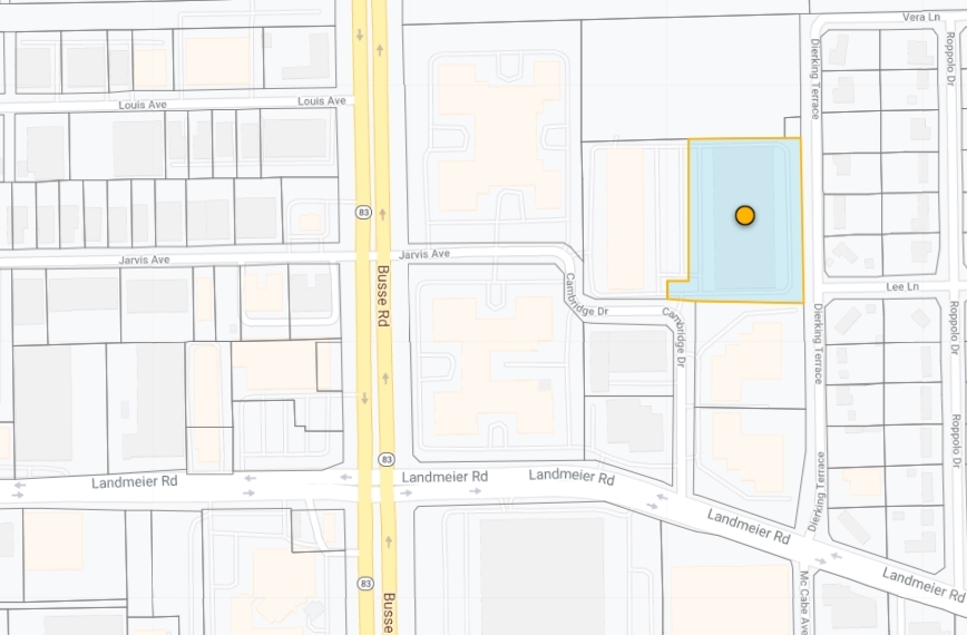 873-895 Cambridge Dr, Elk Grove Village, IL à louer - Plan cadastral – Image 2 sur 6