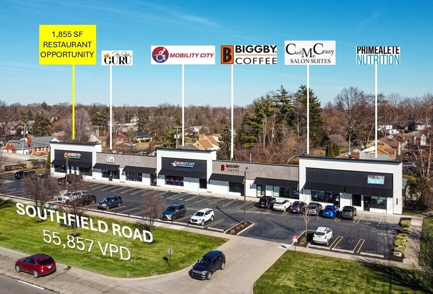 26710-26780 Southfield Rd, Lathrup Village, MI à louer - Photo de l’immeuble – Image 1 sur 7
