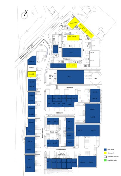 Witham Court, Yaxley à louer - Plan de site – Image 3 sur 13