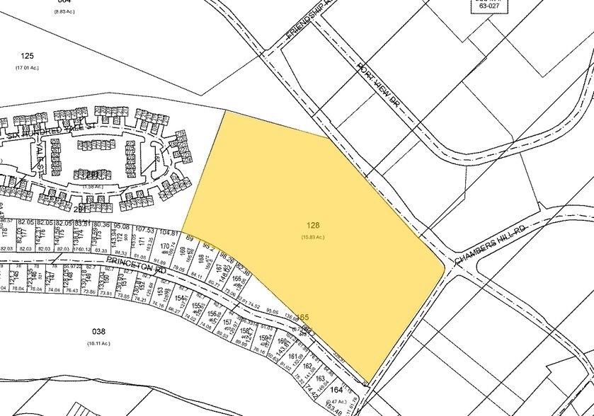 Orchard Dr, Harrisburg, PA à vendre - Plan cadastral – Image 2 sur 2