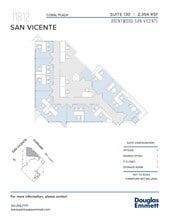11812 W San Vicente Blvd, Los Angeles, CA à louer Plan d’étage– Image 1 sur 1