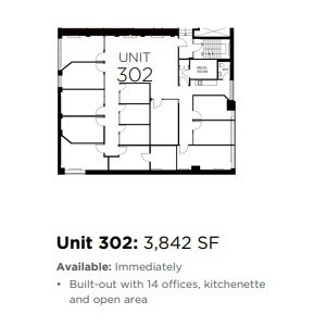 100 Lombard St, Toronto, ON à louer Plan d’étage– Image 1 sur 1