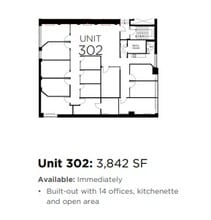 100 Lombard St, Toronto, ON à louer Plan d’étage– Image 1 sur 1