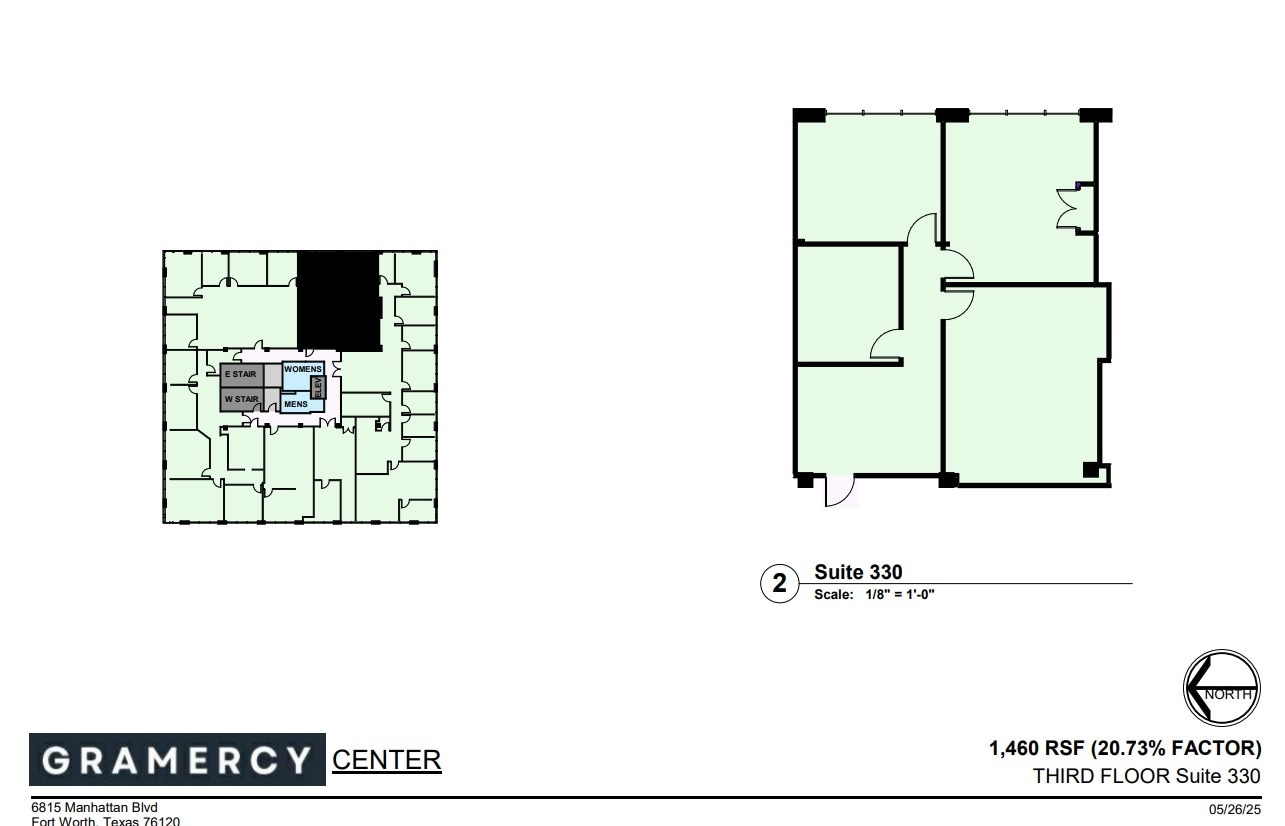 6815 Manhattan Blvd, Fort Worth, TX à louer Plan d’étage– Image 1 sur 1