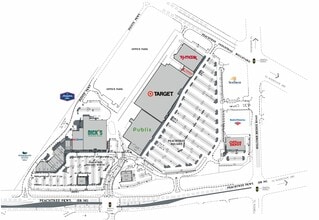 6050 Peachtree Pky, Peachtree Corners, GA à louer Plan de site– Image 2 sur 2