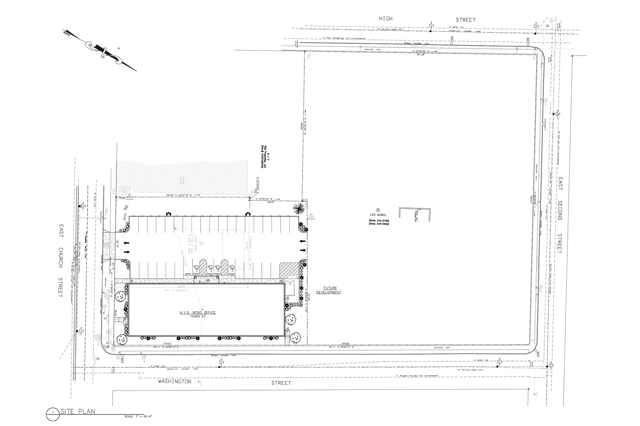 609 E Church St, Elmira, NY à louer Plan de site– Image 1 sur 1