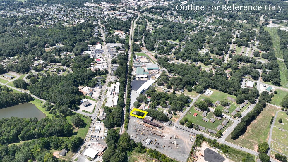 40 Haynie St, Newnan, GA à vendre - Aérien – Image 2 sur 3