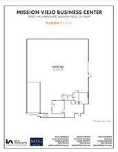 23851 Via Fabricante, Mission Viejo, CA à louer Plan d’étage– Image 1 sur 1