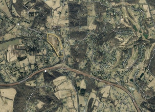 40743 Charles Town Pike, Paeonian Springs, VA - Vue aérienne vue de carte