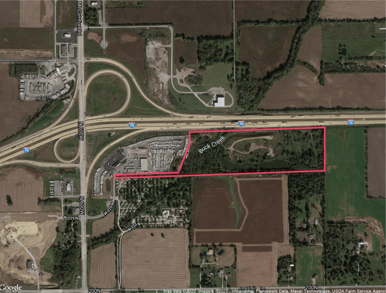 2300 N 600 W, Greenfield, IN à vendre - Aérien – Image 2 sur 2
