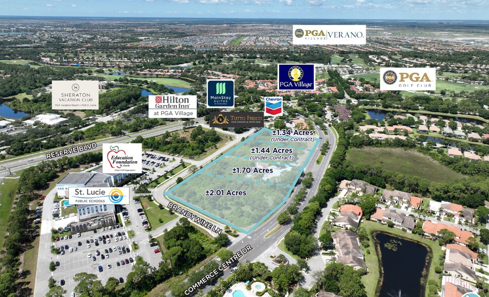 Brandywine Ln, Port Saint Lucie, FL à vendre - Photo de l’immeuble – Image 1 sur 6