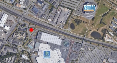 Saint-Herblain - Vue aérienne  vue de carte