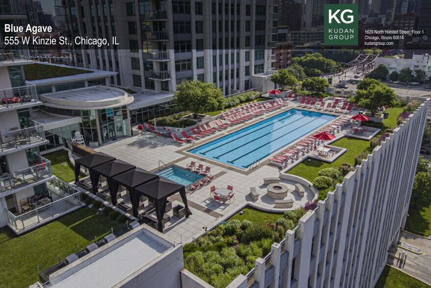 555 W Kinzie St, Chicago, IL à louer - Photo de l’immeuble – Image 1 sur 114