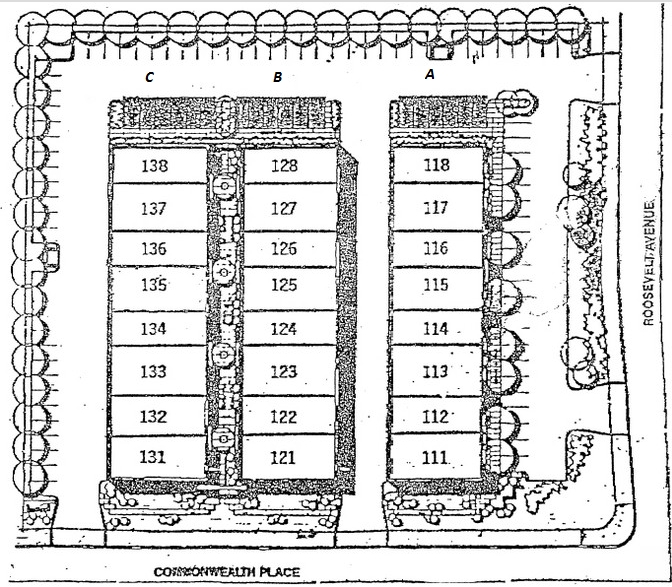 116 N Roosevelt Ave, Chandler, AZ à louer - Plan de site – Image 3 sur 4