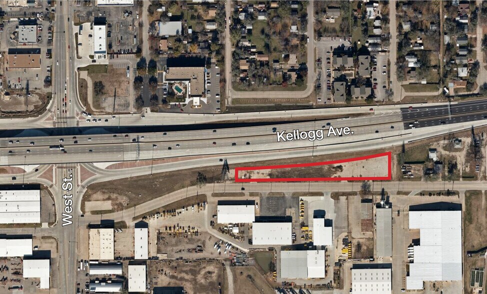 3710 W McCormick Ave, Wichita, KS à louer - Aérien – Image 2 sur 2