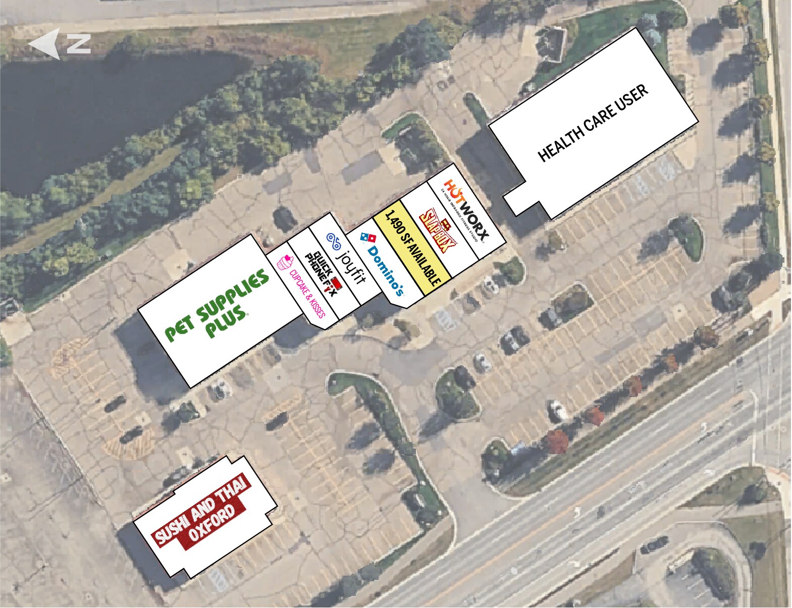 999 S Lapeer Rd, Oxford, MI à louer Plan d’étage– Image 1 sur 1