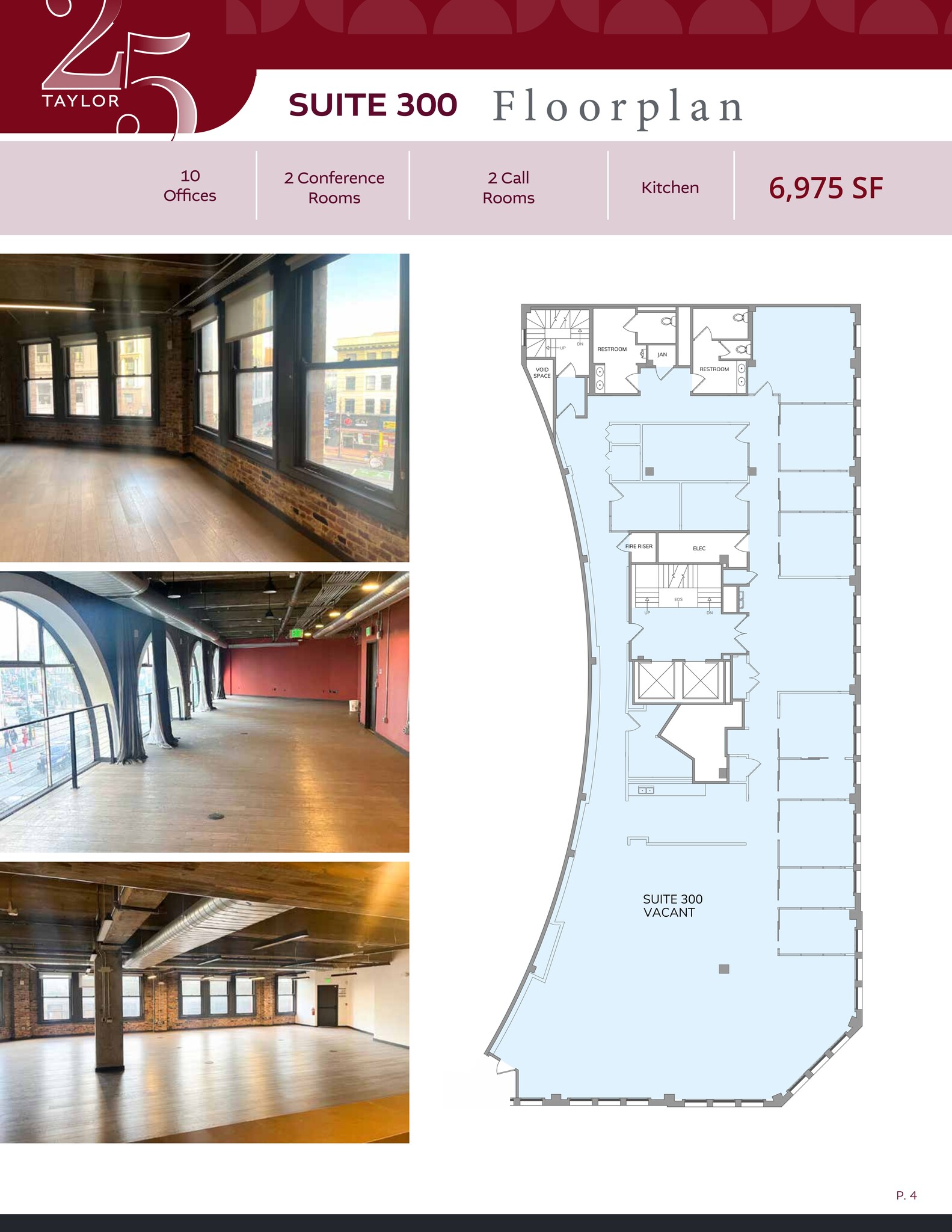 25 Taylor St, San Francisco, CA à louer Plan de site– Image 1 sur 1