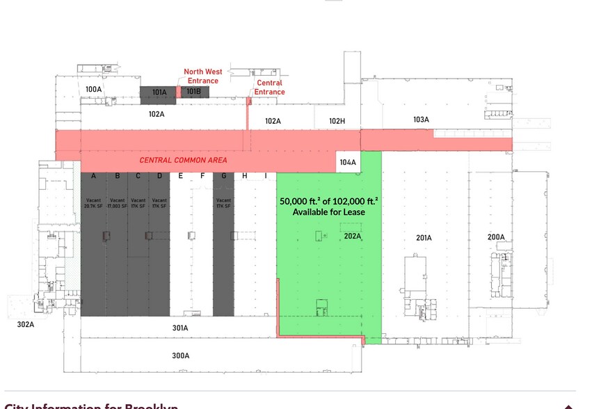 8500 Clinton Rd, Brooklyn, OH à louer - Plan d’étage – Image 2 sur 7