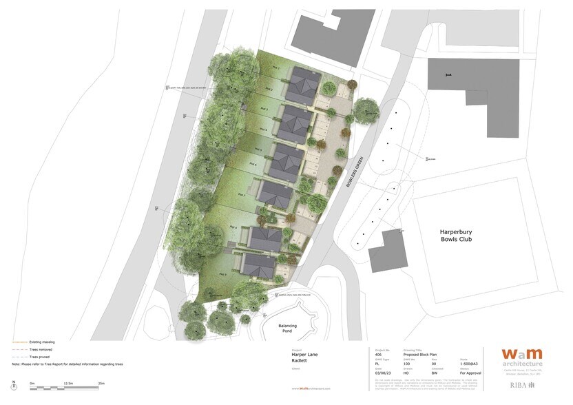 143 - 145 Harper Ln, Shenley à vendre - Plan de site – Image 2 sur 2