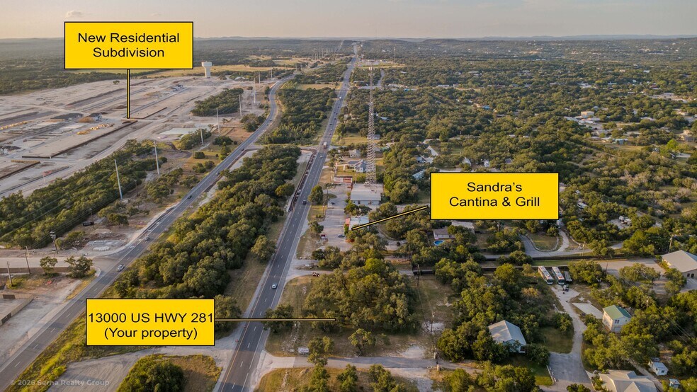 13000 US 281 N Hwy, Spring Branch, TX à vendre - Aérien – Image 3 sur 13