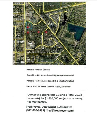 Plus de détails pour Charlie Smith Sr Hwy, Saint Marys, GA - Terrain à vendre