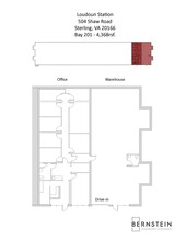 504 Shaw Rd, Dulles, VA à louer Plan d’étage– Image 1 sur 1